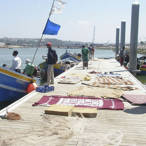 Pontile galleggiante - Metalu Industries International - da lavoro / per barca da pesca professionale / in alluminio