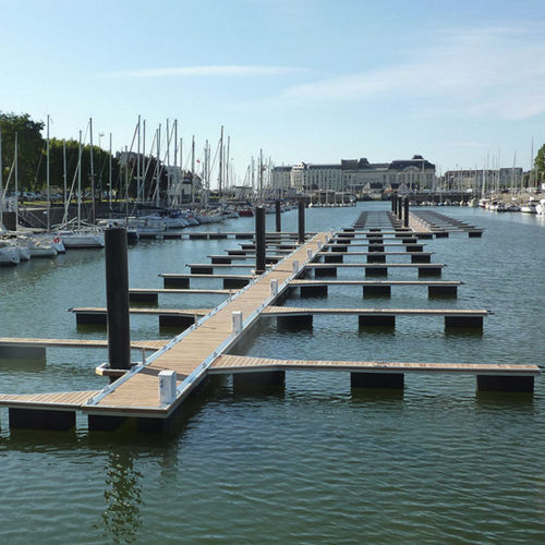 Pontile galleggiante - DEAUVILLE  - Metalu Industries International - di ormeggio / per marina / per porto