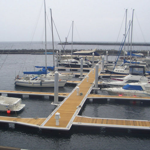 Pontile galleggiante - ASIA, FAR EAST - Metalu Industries International - di ormeggio / per marina / in alluminio