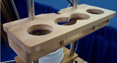 Portabibita per barca in teak - TeakFlex