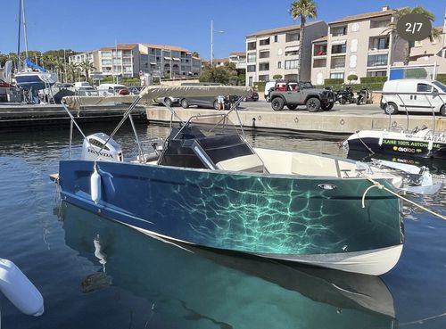 Cabin-cruiser fuoribordo - 655 MATRIX - Moonday Yachts - bimotore / con scafo planante / open