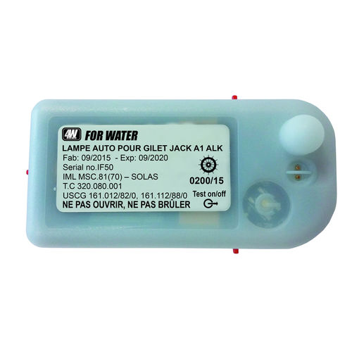 Lampada flash - AUTOMATIQUE - Forwater - marina / per giubbotto di salvataggio / ad accensione automatica