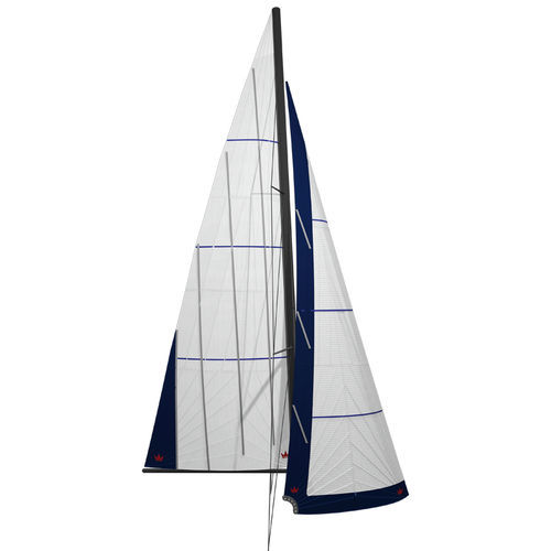 Downwind sail - MARIN - ELVSTRØM SAILS - per barca a vela da crociera / triradiale / in nylon