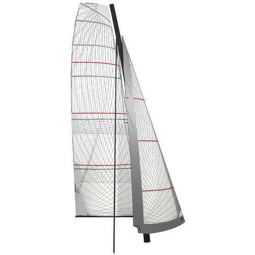 Vela maestra a corno - KOONAA - ELVSTRØM SAILS - fiocco su avvolgitore / fiocco autovirante / per multiscafo da crociera