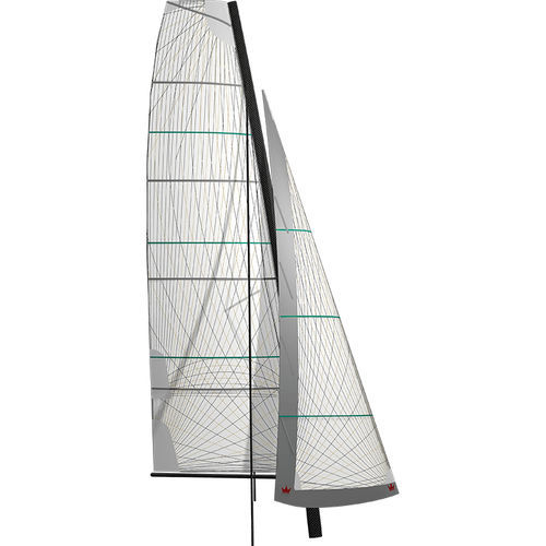 Vela maestra a corno - KOONAA - ELVSTRØM SAILS - fiocco su avvolgitore / per multiscafo da crociera