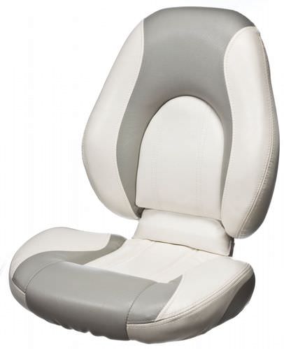 Sedile pilota - 60195 - Tempress - per barche da pesca sportiva / ribaltabile / 1 posto