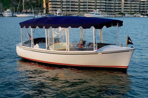 Barca open entrobordo - 18 Snug Harbor - Duffy - elettrica / con console laterale / max. 11 persone