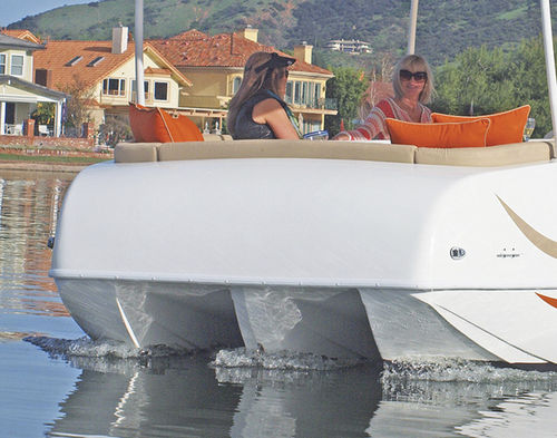 Pontoon boat fuoribordo - 151TR - ElectraCraft - tri-tube / max. 12 persone