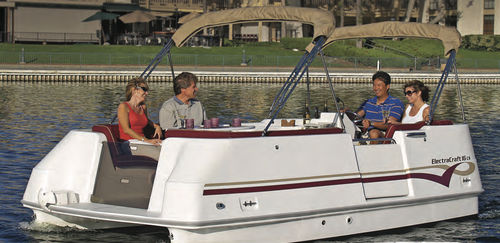 Pontoon boat elettrico - 16CS - ElectraCraft - max. 9 persone