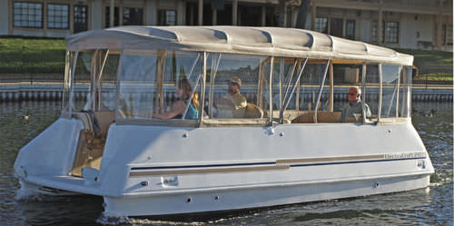 Pontoon boat elettrico - 210CS - ElectraCraft - max. 10 persone