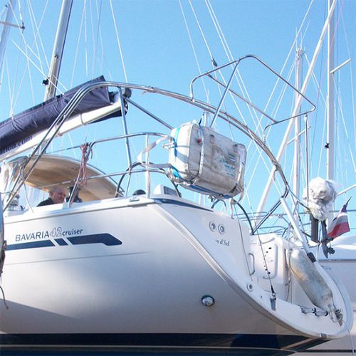 Supporto per pannello solare per barche - 59-SUP-25 - INOX MARINE INNOVATION