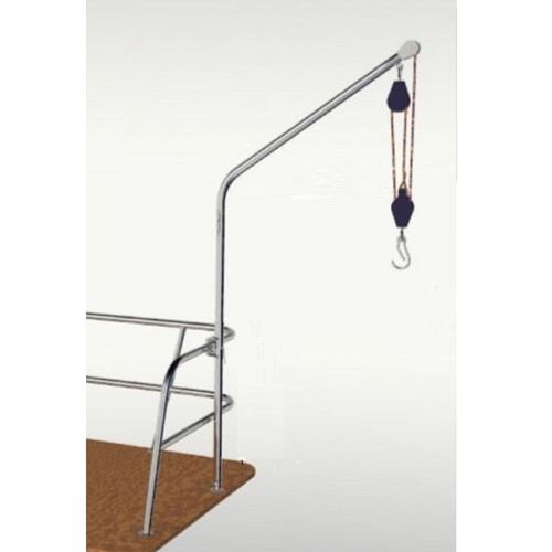Gruetta per barca a vela - 32-MAT-01 - INOX MARINE INNOVATION - manuale / girevole