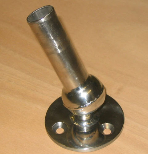 Piastra con grillo girevole per barche a vela - 60-ROT-02 - INOX MARINE INNOVATION