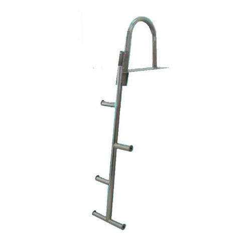 Scaletta per barca - 42-ECH-4 - INOX MARINE INNOVATION - pieghevole / per immersione subacquea / in acciaio inossidabile