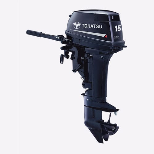 Motore fuoribordo - M15D2 - Tohatsu - a benzina / da diporto / portatile