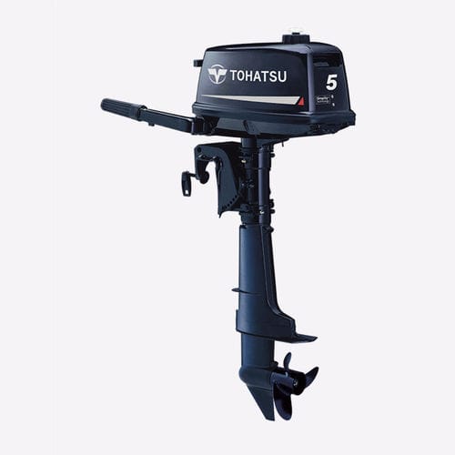 Motore fuoribordo - M5B - Tohatsu - a benzina / da diporto / portatile