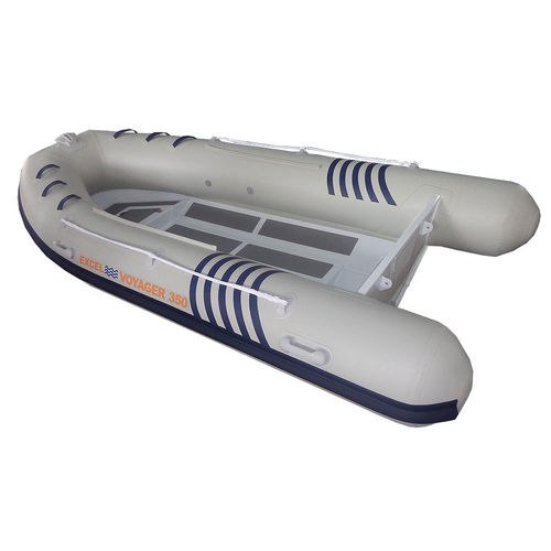 Gommone fuoribordo - VOYAGER LITE SR350 - Excel Inflatables - semirigido / con console centrale / max. 5 persone