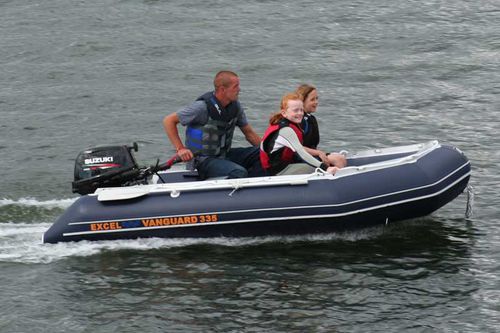 Gommone fuoribordo - VANGUARD XHD335 - Excel Inflatables - max. 5 persone / con paramezzale gonfiabile