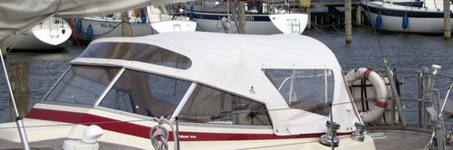 Capote di tuga per barca - Nauti Sattler - per cabina di pilotaggio