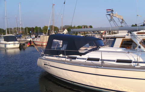 Capote di tuga per barca a vela - Nauti Sattler - per cabina di pilotaggio / su misura