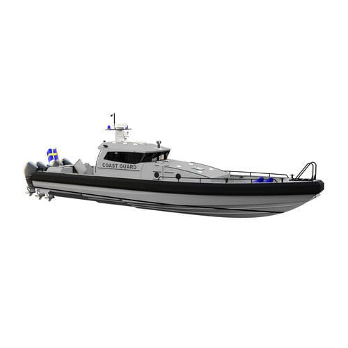 Barca professionale patrol boat - Vector 150 PRO - Vector ProBoat AB - fuoribordo / diesel / in alluminio