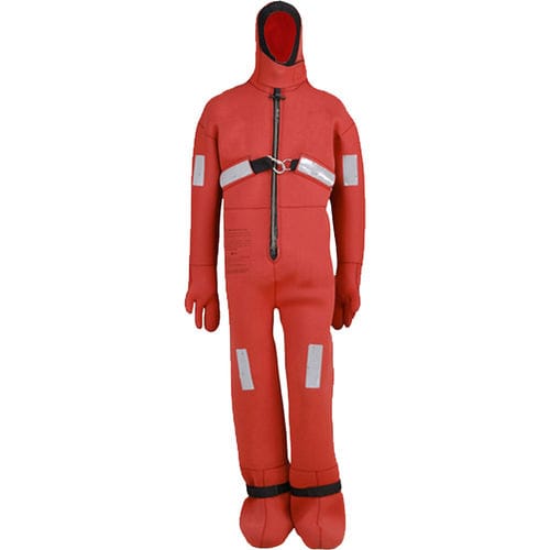 Muta neoprene di sopravvivenza - NEOPRENE IMMERSION SUIT - Veleria San Giorgio - integrale / monopezzo / con cappuccio