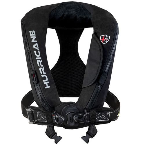 Giubbotto di salvataggio autogonfiabile - HURRICANE - 160 - Veleria San Giorgio - 160 N / unisex / con imbracatura di sicurezza