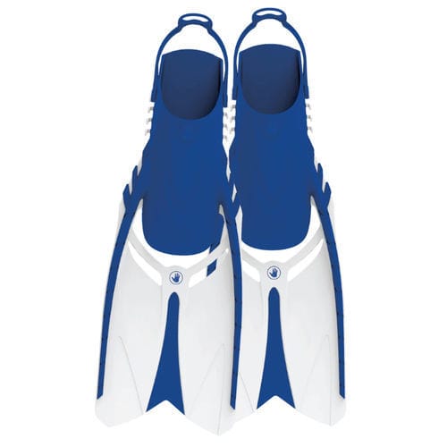 Pinne da immersione - ENLIGHTEN II - Body Glove - in gomma / regolabile / blu