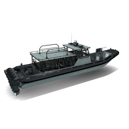 Barca professionale patrol boat - MRC1500  - Madera Ribs - fuoribordo / gommone semirigido