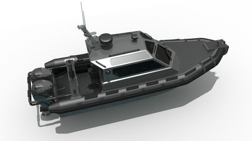 Barca professionale patrol boat - MRC850 - Madera Ribs - fuoribordo / gommone semirigido