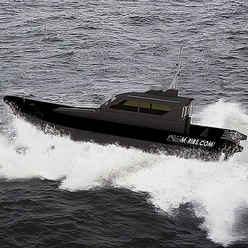 Barca professionale patrol boat - MRC1050  - Madera Ribs - fuoribordo / gommone semirigido