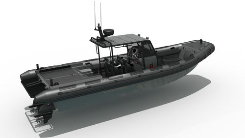 Barca professionale patrol boat -  MRCD1050 Compact - Madera Ribs - entrobordo / diesel / gommone semirigido