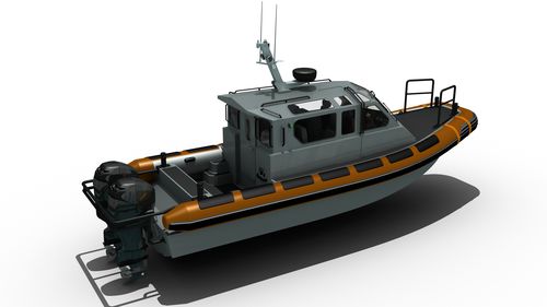 Barca professionale barca per trasporto equipaggio - MRC950 - Madera Ribs - fuoribordo / gommone semirigido