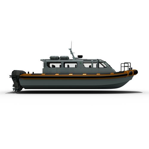 Barca professionale barca per trasporto equipaggio - MRC1250  - Madera Ribs - fuoribordo / gommone semirigido