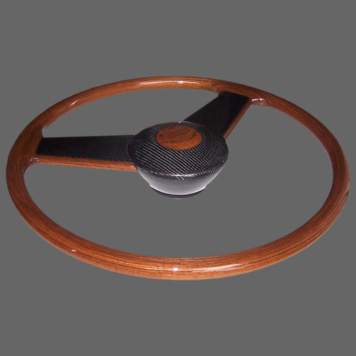 Volante per barca a motore in teak - TCE-Engineering - racing