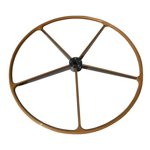 Ruota del timone per barca a vela - CLASSIC 5 spokes - TCE-Engineering - in teak / tradizionale
