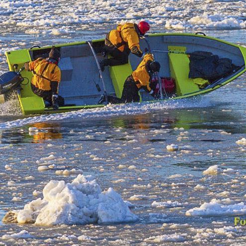 Barca di salvataggio - UMA 17 - UMA Boat - fuoribordo / per operazioni in condizioni di gelo