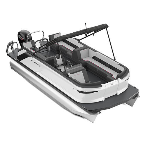 Pontoon boat fuoribordo - 22 MAX - Manitou Pontoon Boats - tri-tube / open / con console laterale