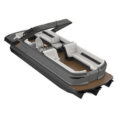 Pontoon boat fuoribordo - 22 - Manitou Pontoon Boats - tri-tube / open / con console laterale