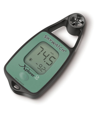 Anemometro portatile - Xplorer 2 - JDC Electronic - termometro