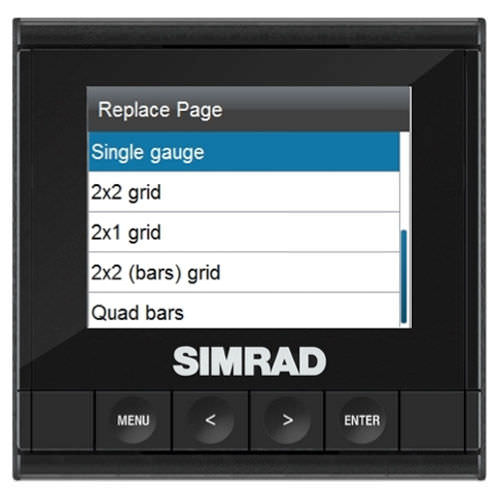 Display per barca - IS35  - Simrad Yachting - multifunzione / digitale / LCD