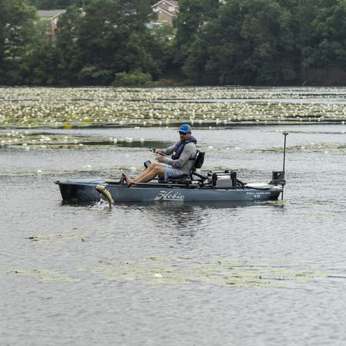 Kayak sit-on-top - MIRAGE PRO ANGLER 12 - Hobie Kayak - da pesca / da mare / per adulto