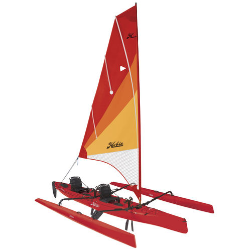 Kayak sit-on-top - MIRAGE ISLAND - Hobie Kayak - per la pesca / da mare / per adulto