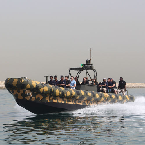Barca professionale patrol boat - Riverine 12 M - ASIS BOATS - in alluminio / semirigida / gommone semirigido