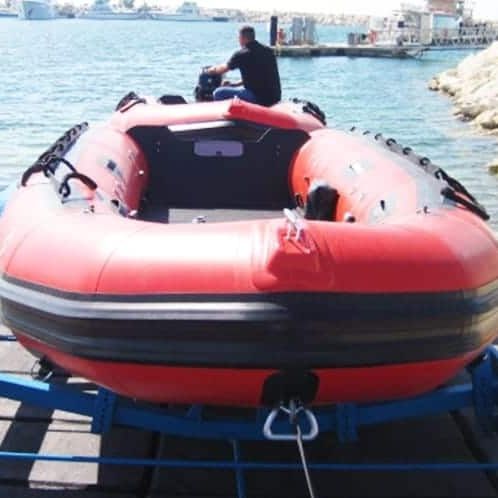 Gommone fuoribordo - 4.7 M - ASIS BOATS - pieghevole / di salvataggio / max. 9 persone