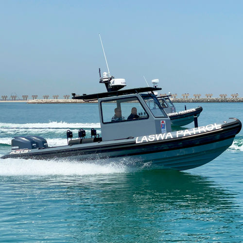 Gommone RHIB - 8 M - ASIS BOATS - rapido / multiuso / di salvataggio
