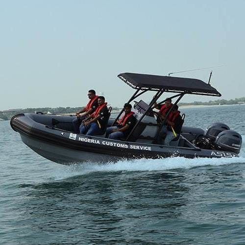 Barca professionale patrol boat - 9.5 M - ASIS BOATS - fuoribordo / in alluminio / gommone semirigido