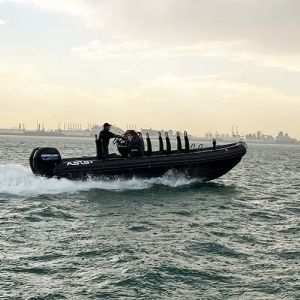 Barca professionale patrol boat - 6.5M - ASIS BOATS - fuoribordo / in alluminio / con scafo rigido