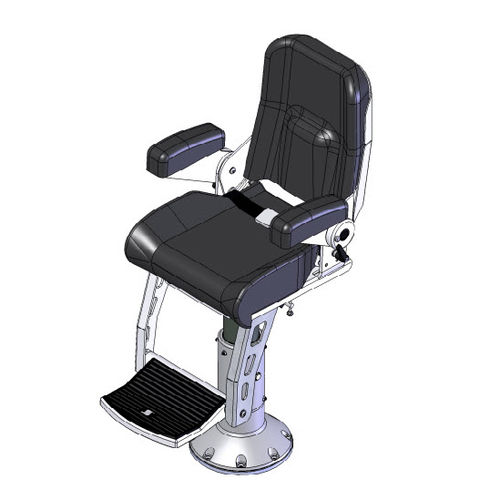 Sedile pilota - 500N-V5 - STIDD SYSTEMS - per barca / con braccioli / regolabile