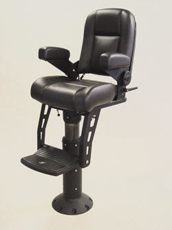 Sedile pilota - 500N-V5 - STIDD SYSTEMS - per barca / con braccioli / regolabile